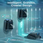 EVERCROSS U8 Poolroboter | Boden+Wand Wasserlinie | 200m² – Bild 8