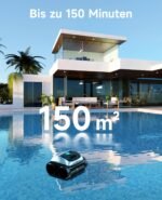 WYBOT C1 Poolroboter | Boden+Wand Wasserlinie | 150m² – Bild 2