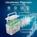 EVERCROSS U8 Poolroboter | Boden+Wand Wasserlinie | 200m² – Bild 5