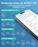 WYBOT C1 Poolroboter | Boden+Wand Wasserlinie | 150m² – Bild 7