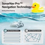 Premium Poolreiniger 45 Poolroboter | Wasserlinie App | 200m – Bild 5