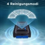EVERCROSS U8 Poolroboter | Boden+Wand Wasserlinie | 200m² – Bild 6
