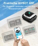 WYBOT C1 Poolroboter | Boden+Wand Wasserlinie | 150m² – Bild 3