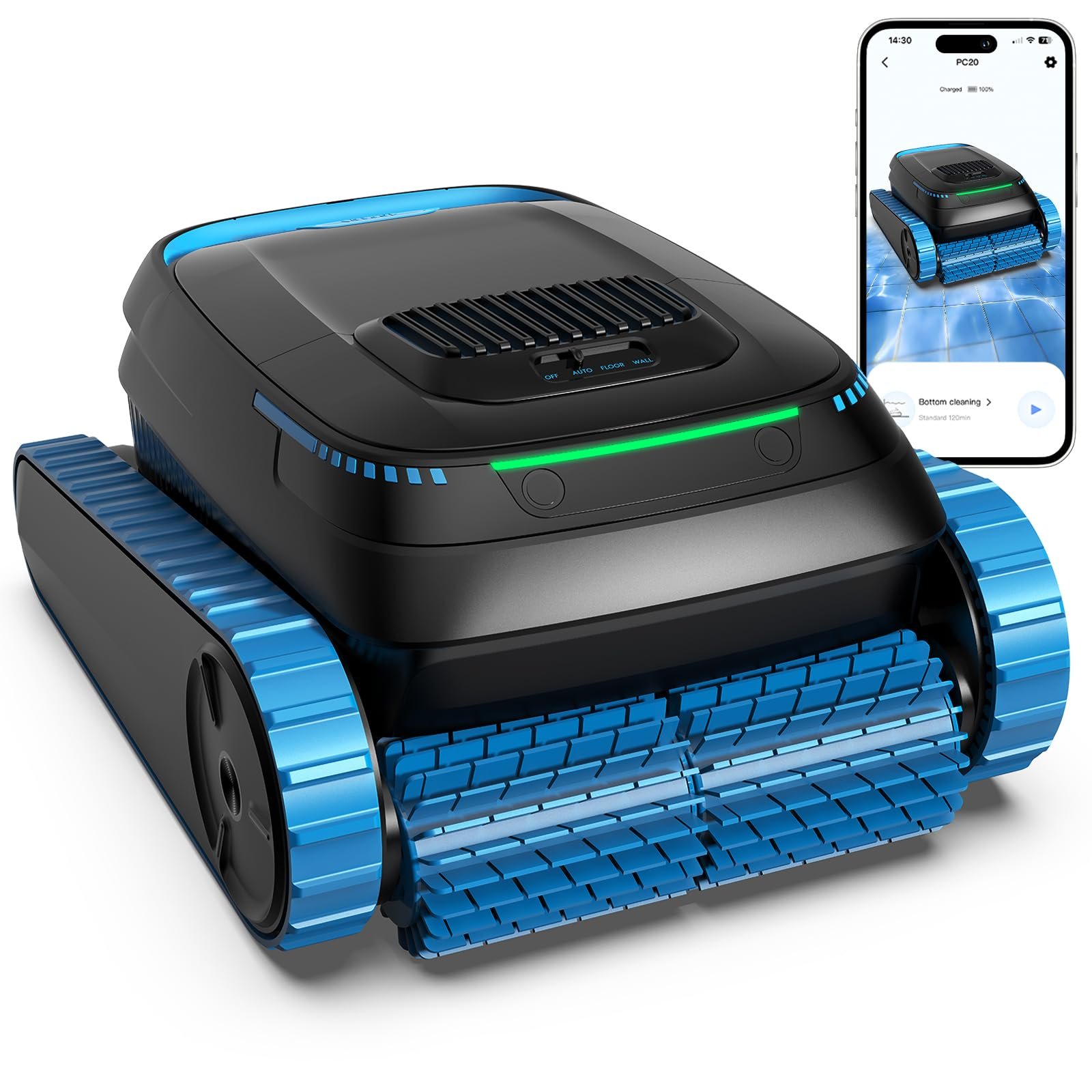 71jA9vC5n9L BOTLIFE C20 Poolroboter | Boden+Wand Wasserlinie | 170m² – Bild 1