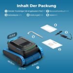 BOTLUXE C20 Poolroboter | Boden+Wand Wasserlinie | 170m² – Bild 2