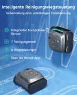 WYBOT C2 Poolroboter | Boden+Wand Wasserlinie | 150m² – Bild 10