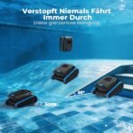 BOTLUXE C20 Poolroboter | Boden+Wand Wasserlinie | 170m² – Bild 5