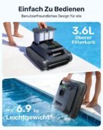 Gosvor Flachzone 4 Poolroboter | Wasserlinie Akku | 200m² – Bild 8