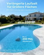 Gosvor Flachzone 4 Poolroboter | Wasserlinie Akku | 200m² – Bild 5