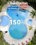 WYBOT C2 Poolroboter | Boden+Wand Wasserlinie | 150m² – Bild 6