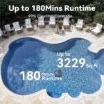 Pondee Pondee X5 Poolroboter | Boden+Wand Akku | 300m² – Bild 2