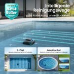 AIPER Scuba S1 Poolroboter | Boden+Wand Wasserlinie | 240Min – Bild 5