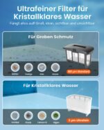 Gosvor Flachzone 4 Poolroboter | Wasserlinie Akku | 200m² – Bild 4