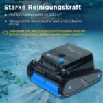 EVERCROSS U8 Poolroboter | Boden+Wand Wasserlinie | 200m² – Bild 9