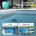 AIPER Scuba S1 Poolroboter | Boden+Wand Wasserlinie | 240Min – Bild 9