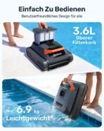Gosvor Flachzone 4 Poolroboter | Wasserlinie Akku | 200m² – Bild 8