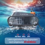 KESSER Poolroboter | Boden+Wand Wasserlinie | 100m² – Bild 6