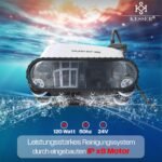 KESSER Poolroboter | Boden+Wand Wasserlinie | 100m² – Bild 6