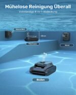 Gosvor Flachzone 4 Poolroboter | Wasserlinie Akku | 200m² – Bild 9