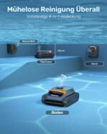 Gosvor Flachzone 4 Poolroboter | Wasserlinie Akku | 200m² – Bild 9